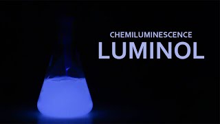 Chemiluminescence of Luminol  Bleach methode [upl. by Kohl]