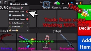 🔪 BEST MM2 TRADE SCAM SCRIPT🔫 WORKING 100 2024 LINK IN COMMENTS [upl. by Perusse]