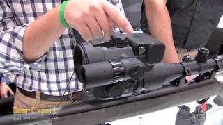 Pulsar DFA 75 ClipOn Night Vision Riflescope From SHOT Show 2013 Video [upl. by Sidoon483]