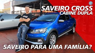 Avaliação Completa da VW SAVEIRO CROSS CABINE DUPLA 2018 [upl. by Narret]