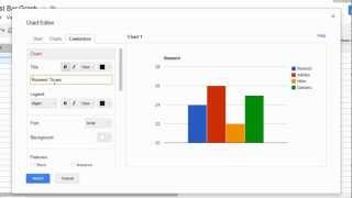 How to Create a Bar Graph in Google Docs [upl. by Anirec]