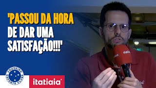 quotA DIRETORIA DO CRUZEIRO PRECISA DAR UMA SATISFAÇÃO PARA O TORCEDORquot  EDU PANZI [upl. by Ybbob]