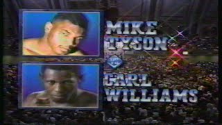 Mike Tyson vs Carl Williams  ENTIRE HBO PROGRAM [upl. by Constantin]