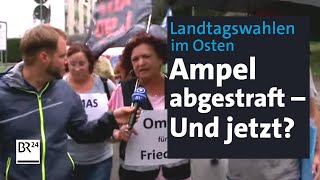 Landtagswahlen im Osten Ampel abgestraft – Und jetzt  Kontrovers  BR24 [upl. by Marozik802]