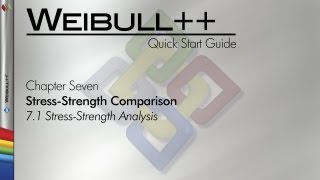 Weibull 8 Quick Start Guide Chapter 71 StressStrength Analysis [upl. by Kina]