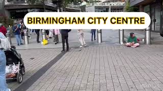 Walking Around Bullring Open Market Birmingham City CentreUk [upl. by Hsitirb]