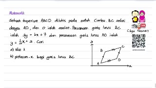 Matematik Tingkatan 3  Persamaan Garis Lurus [upl. by Paehpos]