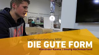 Gesellenstück von Alexander Kewes – DIE GUTE FORM NRW [upl. by Richia731]