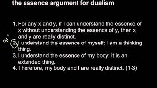 17b Descartes and Swinburne I am a soul  Arnolds objection argument from divisibility [upl. by Enyaj]