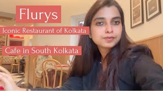 Flurys Iconic restaurant of Kolkata  Cafe in South Kolkata [upl. by Ettennyl]