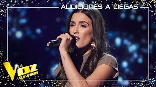 Auba Murillo canta quotAunque tú no lo sepasquot  Audiciones a ciegas  La Voz All Stars 2023 [upl. by Eilahs]