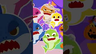 🧟 ZOMBIE Shark Family babyshark halloween [upl. by Ariella]