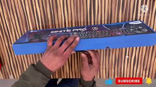 Ignite Pro Gaming Keyboard 2022\\Unboxing Keyboard [upl. by Aitret]