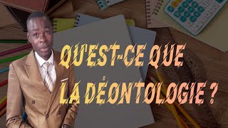 LIMPORTANCE DE LA DÉONTOLOGIE DANS LENSEIGNEMENT [upl. by Ym86]