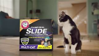 Arm amp Hammer™ Slide™ Cat Litter 2018 TV Ad 30 secs [upl. by Hoffman913]