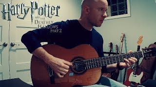 Harry Potter Lilys Theme  fingerstyle guitar  TAB [upl. by Lelah]