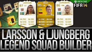 87 LARSSON amp 86 LJUNGBERG 15 MILLION COIN SQUAD BUILDER FUTLEGENDS [upl. by Erehc]