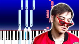 joji  WORLDTAR MONEY Piano Tutorial [upl. by Sanderson264]