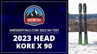 2023 Head Kore X 90  SkiEssentialscom Ski Test [upl. by Assisi]