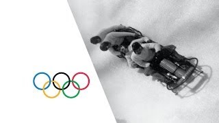 Classic Bobsleigh Action  Lake Placid 1932 Winter Olympics [upl. by Azil]