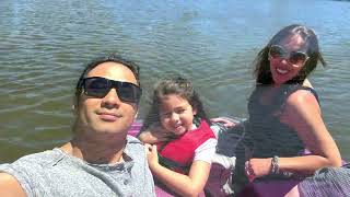 Historic Smithville Village NJ Paddle boat ride on Lake Meone 4k [upl. by Odarnoc]