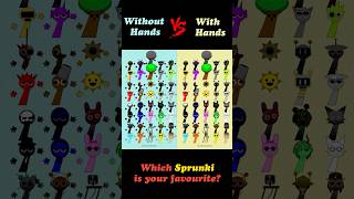 Sprunkis Dancing Sprunki Song with hands vs without handssprunki viralvideo shorts sprunkisong [upl. by Kcinnay13]