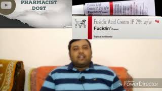 Fucidin cream complete medicinal review [upl. by Narruc]