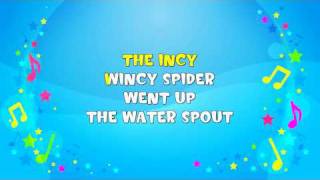 Incy Wincy Spider  Sing A Long  Nursery Rhyme  KiddieOK [upl. by Jamie]