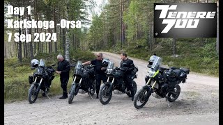 Karlskoga  Orsa 2024 Day1 [upl. by Epner]