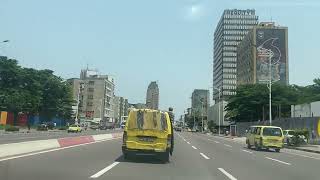 Kinshasa capital city of DRC Congo [upl. by Tremann]