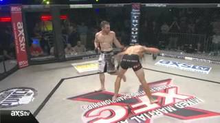 XFC 24  Nate Landwehr vs Keith Richardson [upl. by Kcirddehs]