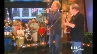 Simon and Garfunkel Interview amp Performance on Good Morning America 2003 [upl. by Arihsa531]