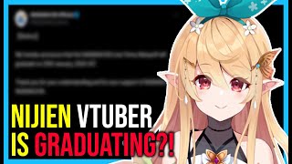 Nijisanji Announces Pomu Rainpuffs Graduation  Nijisanji Members and Hololive Members React [upl. by Benilda]