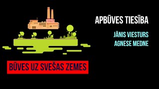 Apbūves tiesība Būves uz svešas zemes Nekustamais īpašums Jānis Viesturs Agnese Medne Nr15 [upl. by Ynoble]