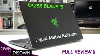 Razer 15 Liquid Metal Edition Review  Does It Really Cool The Beast [upl. by Malda]