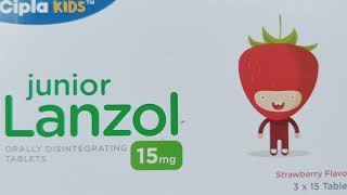 Junior Lanzol 15 tablets uses side effects complete info [upl. by Plusch]