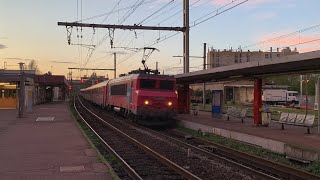 Passage Corail OUIGO BB22200 en gare de OrlyVille [upl. by Ardnoik]