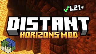 Distant Horizons Mod 1211  download amp install Distant Horizons for Minecraft 1211 [upl. by Leiru]