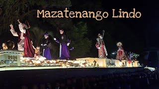 Mazatenango Lindo  Procesión Extraordinaria 100 años de fundación de hermandad Mazatenango [upl. by Yllehs]