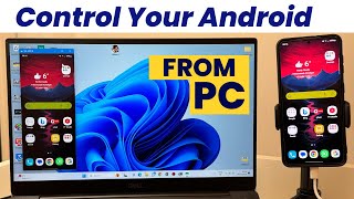 How to Control Your Android Phone from Pc Full Guide [upl. by Harutak]