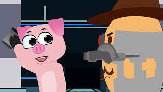 ROBLOX PIGGY CHAPTER 12 Plant  Thinknoodles Piggy Animated [upl. by Eurd]