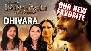 DHIVARA  Bahuubali The Beginning  Song Reaction  Prabhas  Tammannaah  Our FIRST Time Watching [upl. by Minsk451]