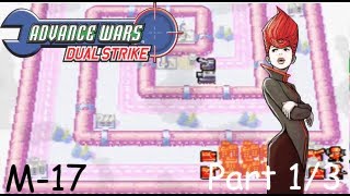 Advance Wars Dual Strike  Mission 17 Spiral Garden S P13 [upl. by Llenrev]