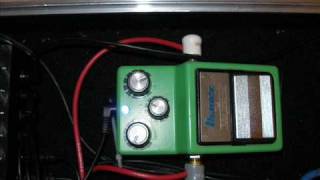 1981 Ibanez Tube Screamer TS9 tone demo Keeley [upl. by Alakam705]