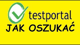 Program który blokuje informacje na teście do pani dziła tylko na TestPortal [upl. by Arykahs]