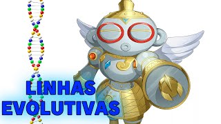 SHAKKOUMON  Linhas Evolutivas [upl. by Atnomed]