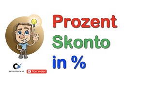 Skonto in Prozent berechnen [upl. by Mohl]