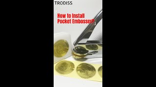 How to Install Pocket Embosser [upl. by Ainslie]