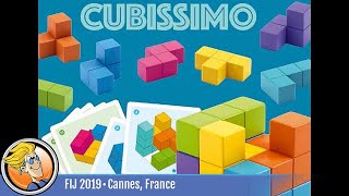 Cubissimo — puzzle overview at FIJ 2019 in Cannes [upl. by Jahdal]