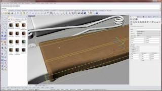 UV mapping in v5 Rhino [upl. by Euqinahc42]